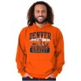 thumbnail image 1 of Denver Always Highest Funny Colorado Unisex Plus Fleece Graphic Hoodie Brisco Brands 2X, 1 of 5
