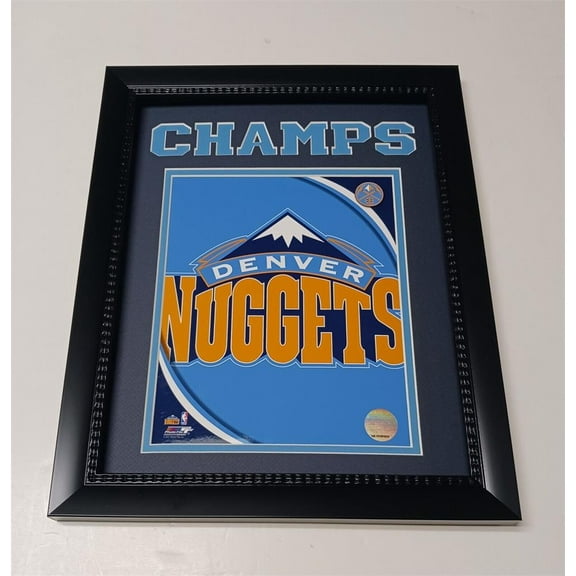 Denver Basketball 2023 Champs 11x14 Custom Frame