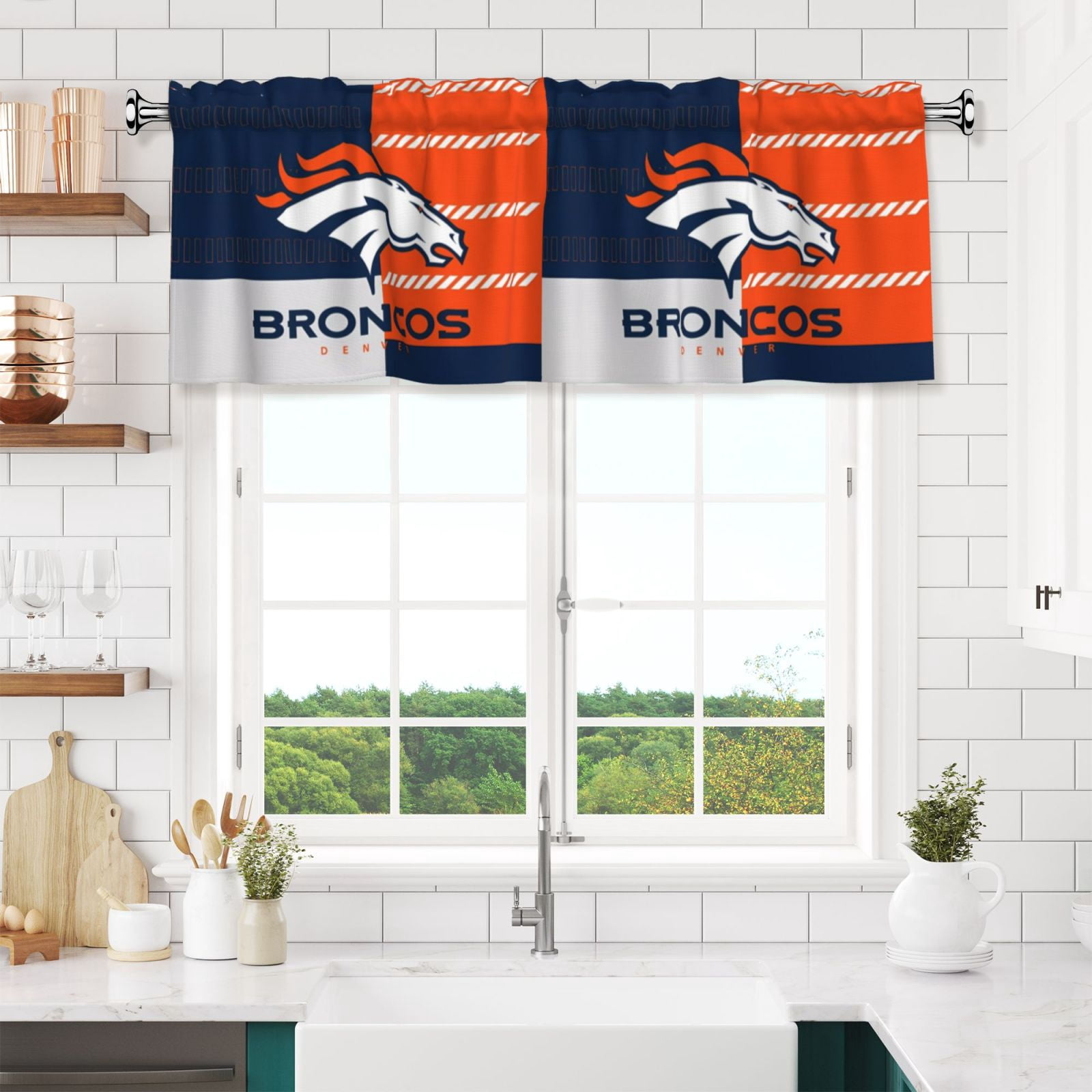 Denver Blackout Curtain Valance 54x18in, Decorative Curtains for ...