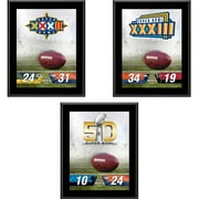 Denver Broncos 10.5" x 13" Sublimated Super Bowl Champion Plaque Bundle