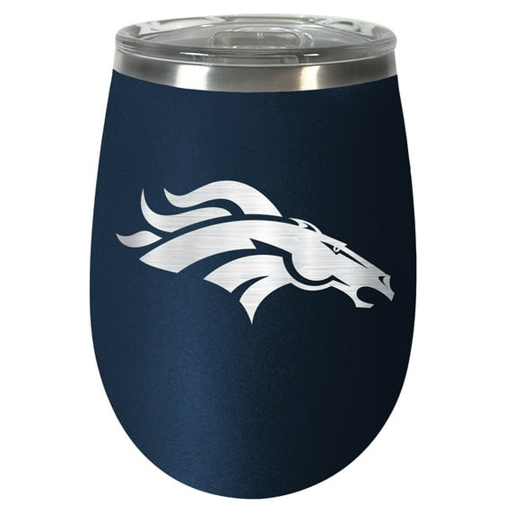 Denver Broncos 12oz. Team Colored Wine Tumbler