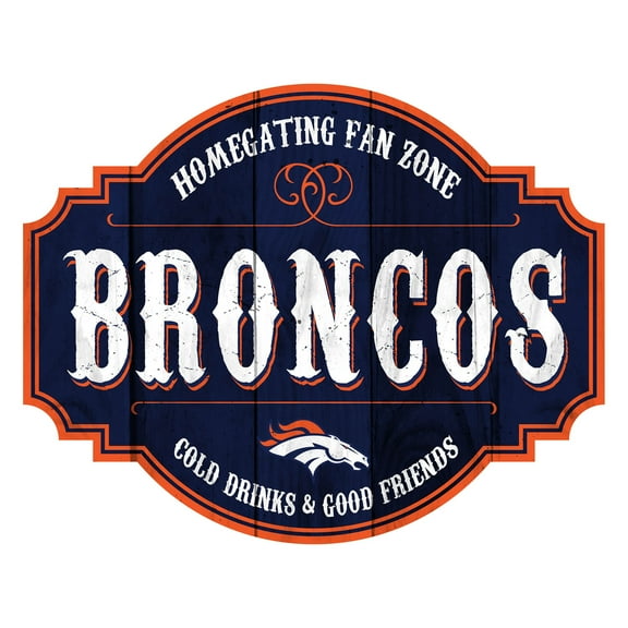 Denver Broncos 24'' Homegating Tavern Sign