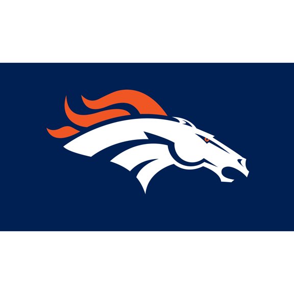 Denver Broncos 28" x 16" Turf Mat