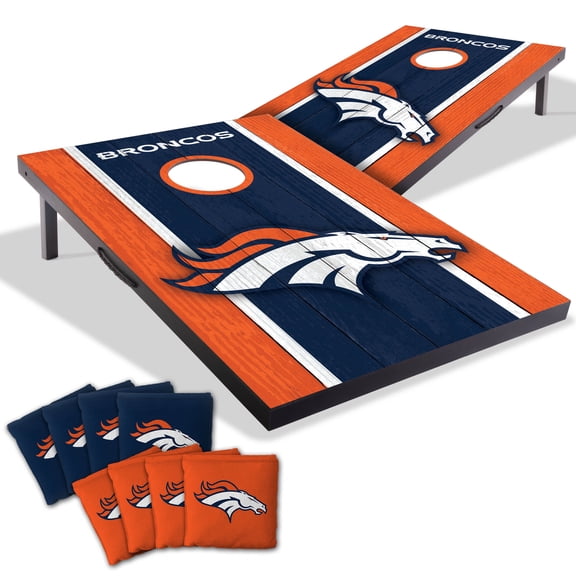 Denver Broncos 2x3 MDF Cornhole Game Set