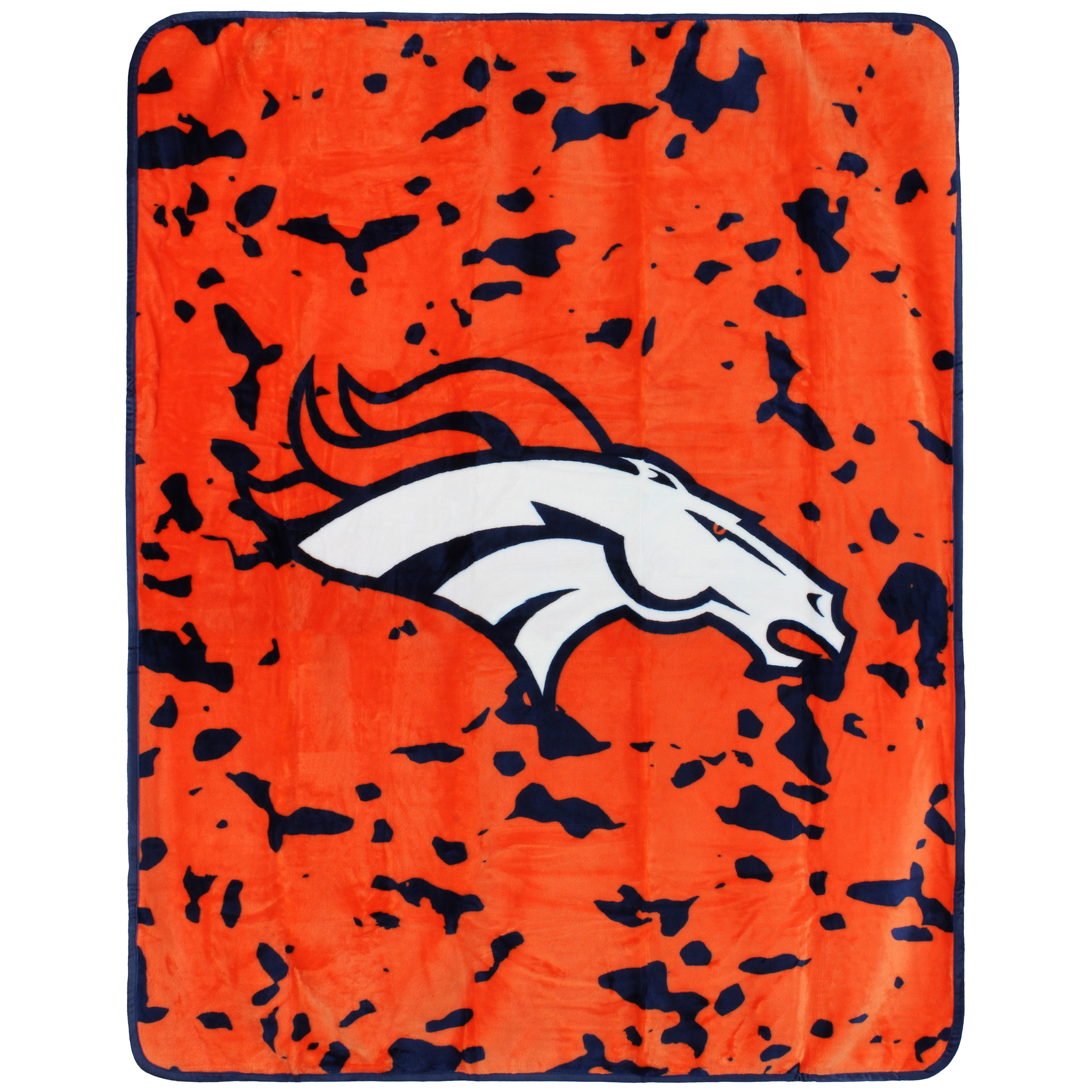 Denver Broncos 50" x 60" Teen Adult Unisex Comfy Throw Blanket - image 1 of 5