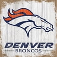 thumbnail image 1 of Denver Broncos 6'' x 6'' Team Logo Block, 1 of 1