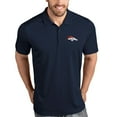 thumbnail image 1 of Denver Broncos Antigua Tribute Polo - Navy, 1 of 1