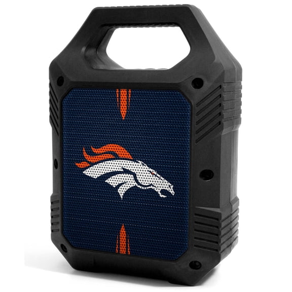 SOAR NFL Large LED Speaker with FM Radio- Denver Broncos