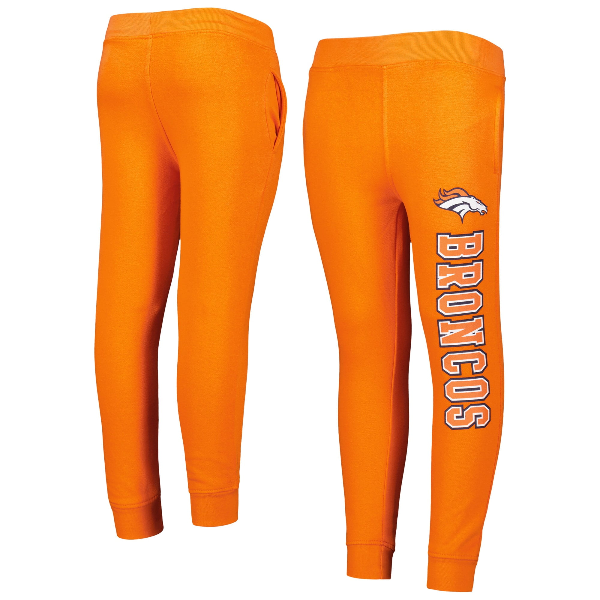Denver Broncos Boys 4-18 Fleece Pant 9K1BXFFBQ M8