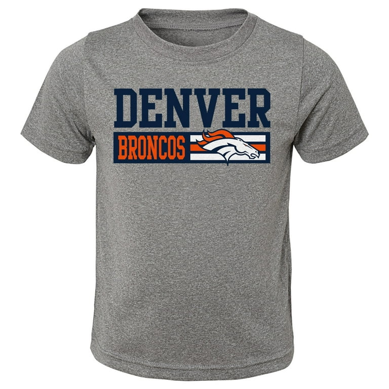 Denver Broncos Boys 4 18 SS Poly Tee 9K1BXFFA3 M8 Walmart
