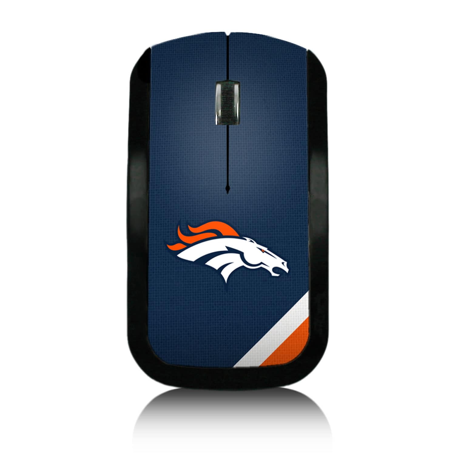 Denver Broncos Diagonal Stripe Wireless Mouse - Walmart.com