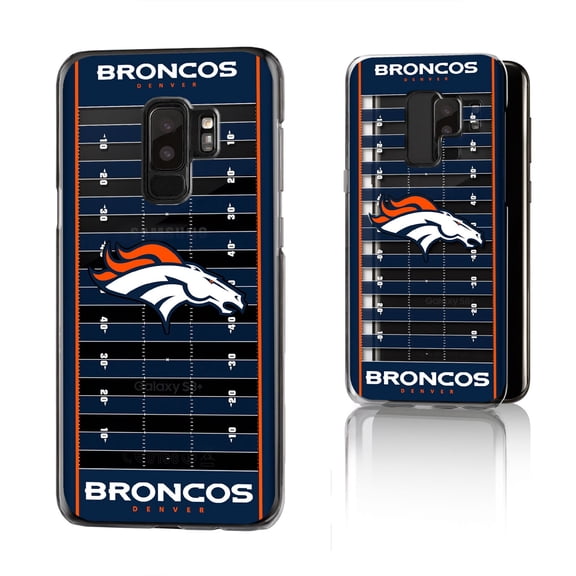 Denver Broncos Galaxy Clear Field Design Case
