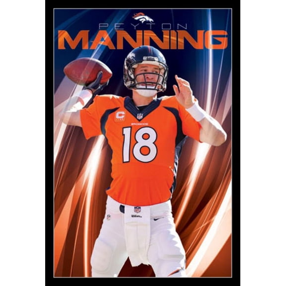 Denver Broncos - Peyton Manning 2014 Laminated & Framed Poster Print (22 x 34)