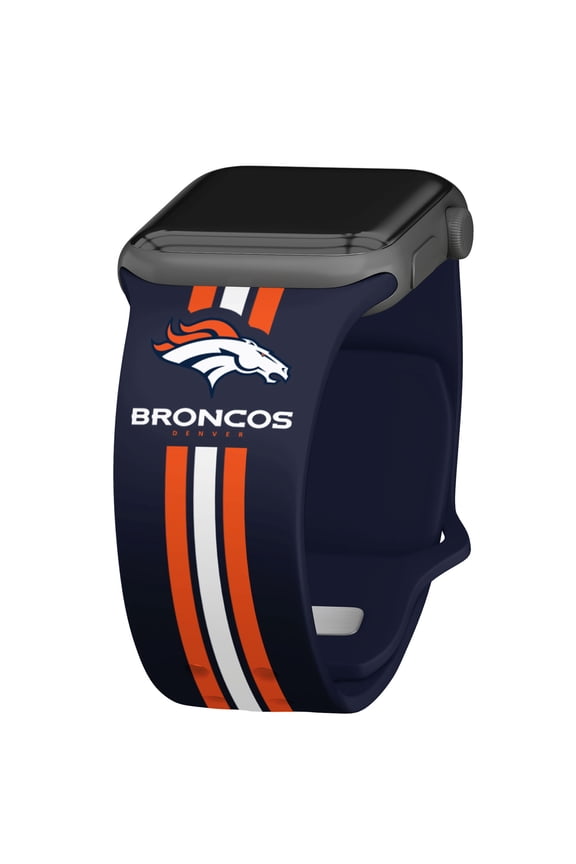 Denver Broncos Silicone Apple Watch Band