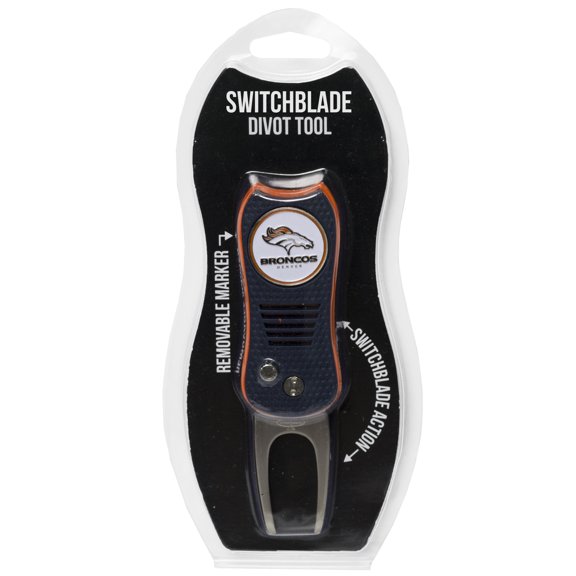 Denver Broncos Switchblade Divot Tool with Ball Marker