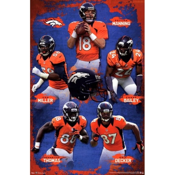 Denver Broncos - Team 2012 Laminated Poster Print (24 x 36)