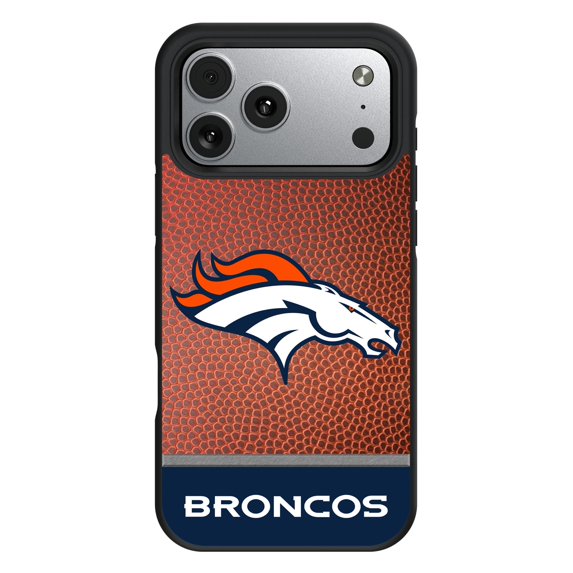 Denver Broncos iPhone Bump Case with Football Design