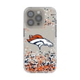 thumbnail image 1 of Denver Broncos iPhone Clear Case with Confetti Design, 1 of 6