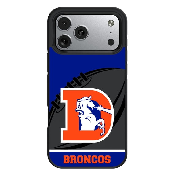 Keyscaper Denver Broncos Bump Case with 8.2ft Drop Protection