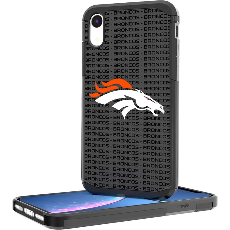 Denver Broncos iPhone Rugged Case with Text Design - Walmart.com