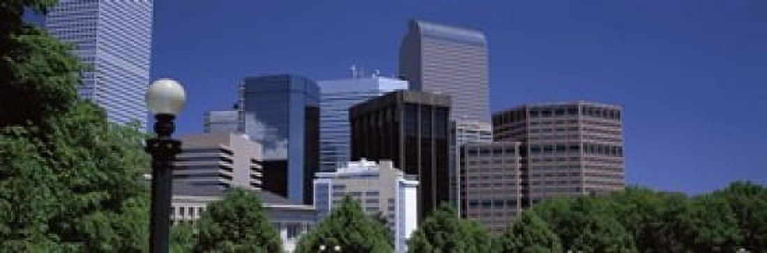 Denver CO Canvas Art - Panoramic Images (18 x 6)