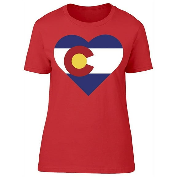 Denver City Is In My Heart T-Shirt Women -Image by Shutterstock, Female XX-Large
