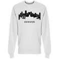 thumbnail image 1 of Denver City Skyline Art Sweatshirt Men -Image by Shutterstock, Male XX-Large, 1 of 2