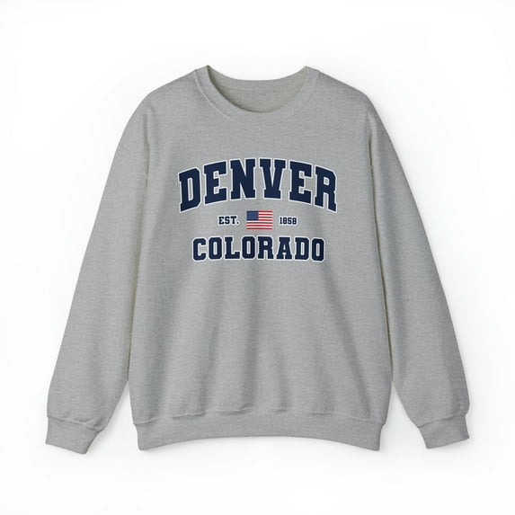 Denver Colorado CO Trip Vacation Sweatshirt, Gifts, Crewneck