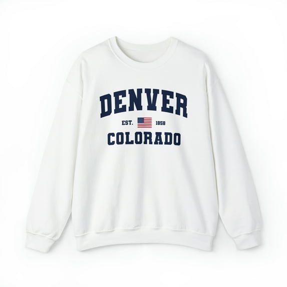 Denver Colorado CO Trip Vacation Sweatshirt, Gifts, Crewneck