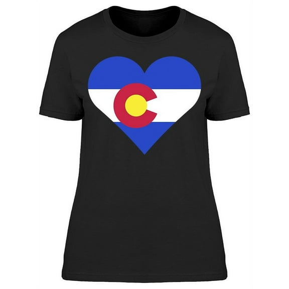Denver Colorado Is In My Heart T-Shirt Women -Image by Shutterstock, Female Small