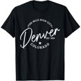thumbnail image 1 of Denver Colorado Mile High City Est. 1858 USA Souvenir T-Shirt, 1 of 4