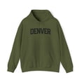 thumbnail image 1 of Denver Colorado Moving Away Hoodie, Gifts, Hooded Sweatshirt, 1 of 4
