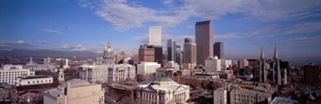 Denver Colorado USA Canvas Art - Panoramic Images (18 x 6)