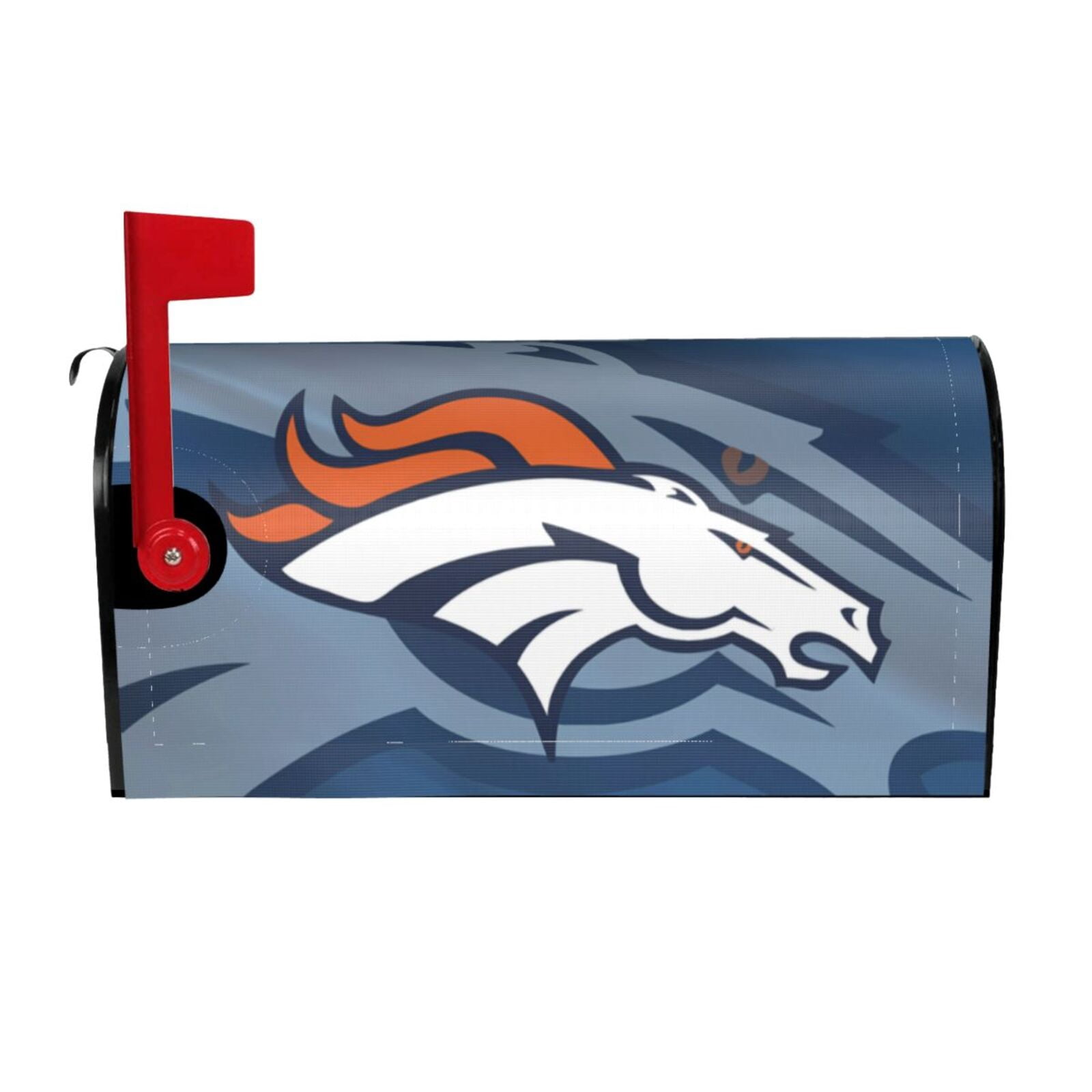 Denver Football Team-Inspired Magnetic Mailbox Cover - Waterproof ...