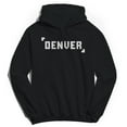 thumbnail image 1 of Denver Humor Graphic Black Men's Crewneck Sweatshirt Hoodie, 1 of 1