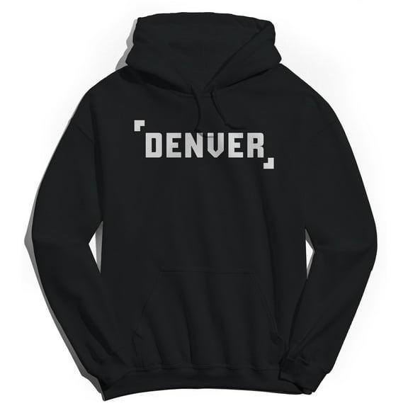 Denver Humor Graphic Black Men's Crewneck Sweatshirt Hoodie