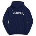 thumbnail image 1 of Denver Humor Graphic Navy Men's Crewneck Sweatshirt Hoodie, 1 of 1