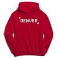 thumbnail image 1 of Denver Humor Graphic Red Men's Crewneck Sweatshirt Hoodie, 1 of 1