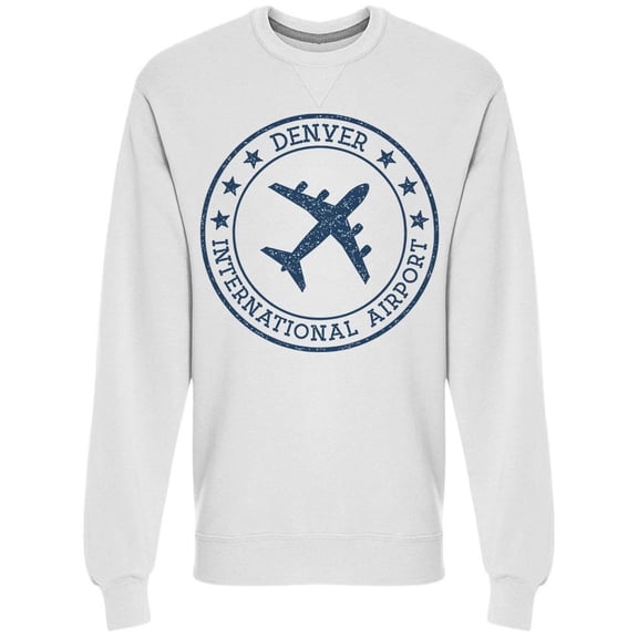Denver International Airport Sweatshirt Men -Image by Shutterstock, Male 3X-Large
