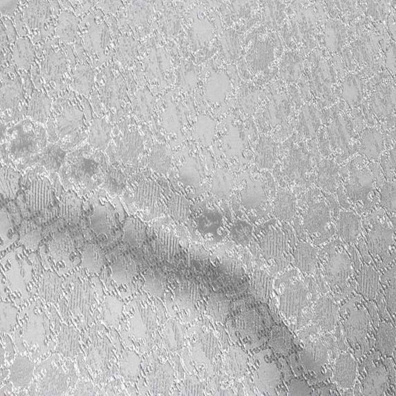 Denver Jacquard Fabric, 55 Inch in width, | Home Decor, Crystal / Sample 3x3 Inch
