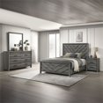 thumbnail image 1 of Denver Modern Style 4PC Twin Bedroom Set Made With Wood in Gray, 1 of 10