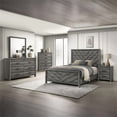 thumbnail image 1 of Denver Modern Style 5PC King Size Bedroom Set Made With Wood in Gray Colour, 1 of 13