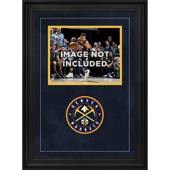 Denver Nuggets Deluxe 8" x 10" Horizontal Photograph Frame with Team Logo