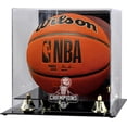 thumbnail image 1 of Denver Nuggets Golden Classic 2023 NBA Finals Champions Logo Basketball Display Case - Fanatics Authentic Certified, 1 of 1