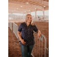 thumbnail image 1 of Women's scrub top, Western, Workwear, Uniform, Scrub Sets, Spurrin' Scrubs-Denver Scrub Top, 1 of 1