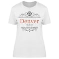 thumbnail image 1 of Denver,colorado T-Shirt Women -Image by Shutterstock, Female Large, 1 of 2