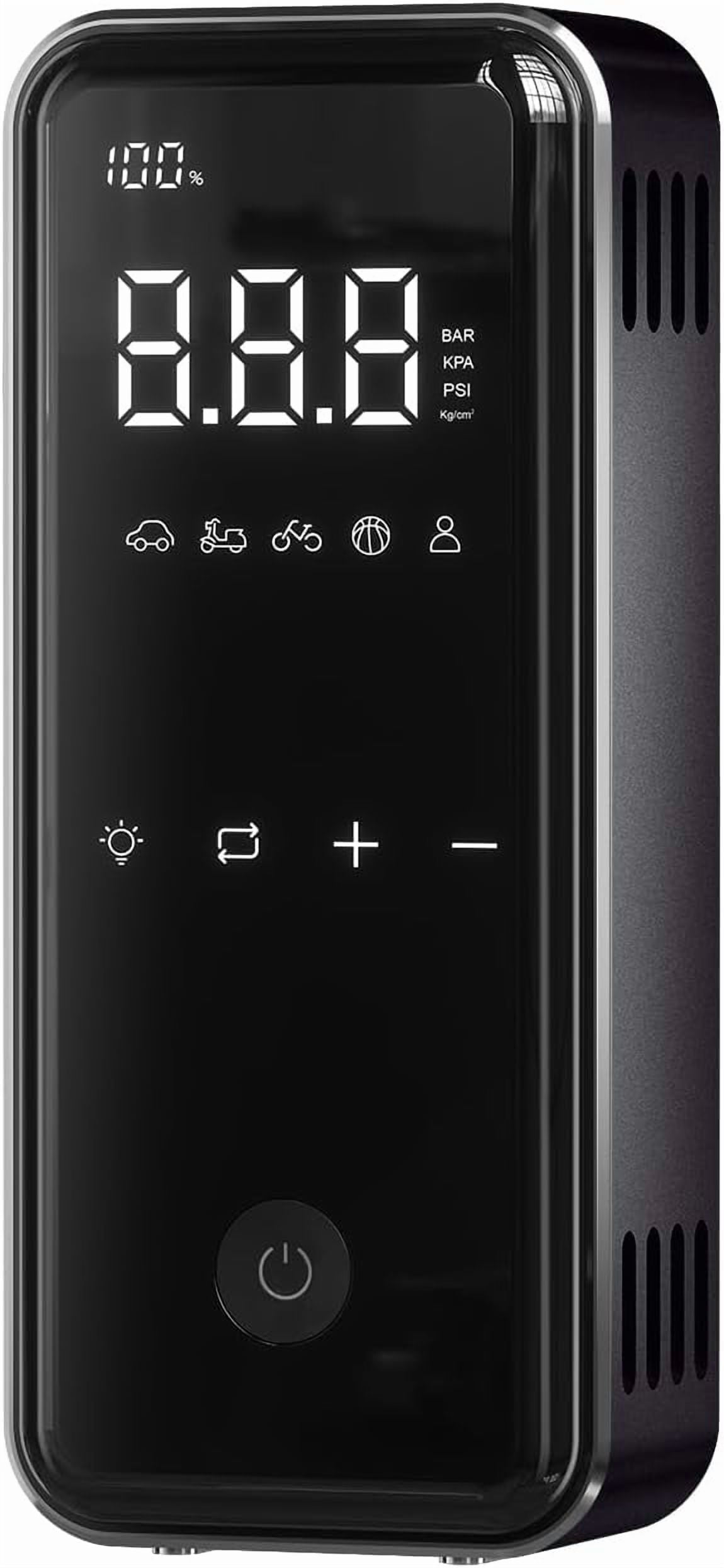 Denvix MotorX Tire Inflator 2nd Generation, Large Tire Inflator Speed Level 30 Second Fast Inflation Air Pump, 15000mAh Battery Capacity, 65W 5X Fast Charging, Deluxe Package.
