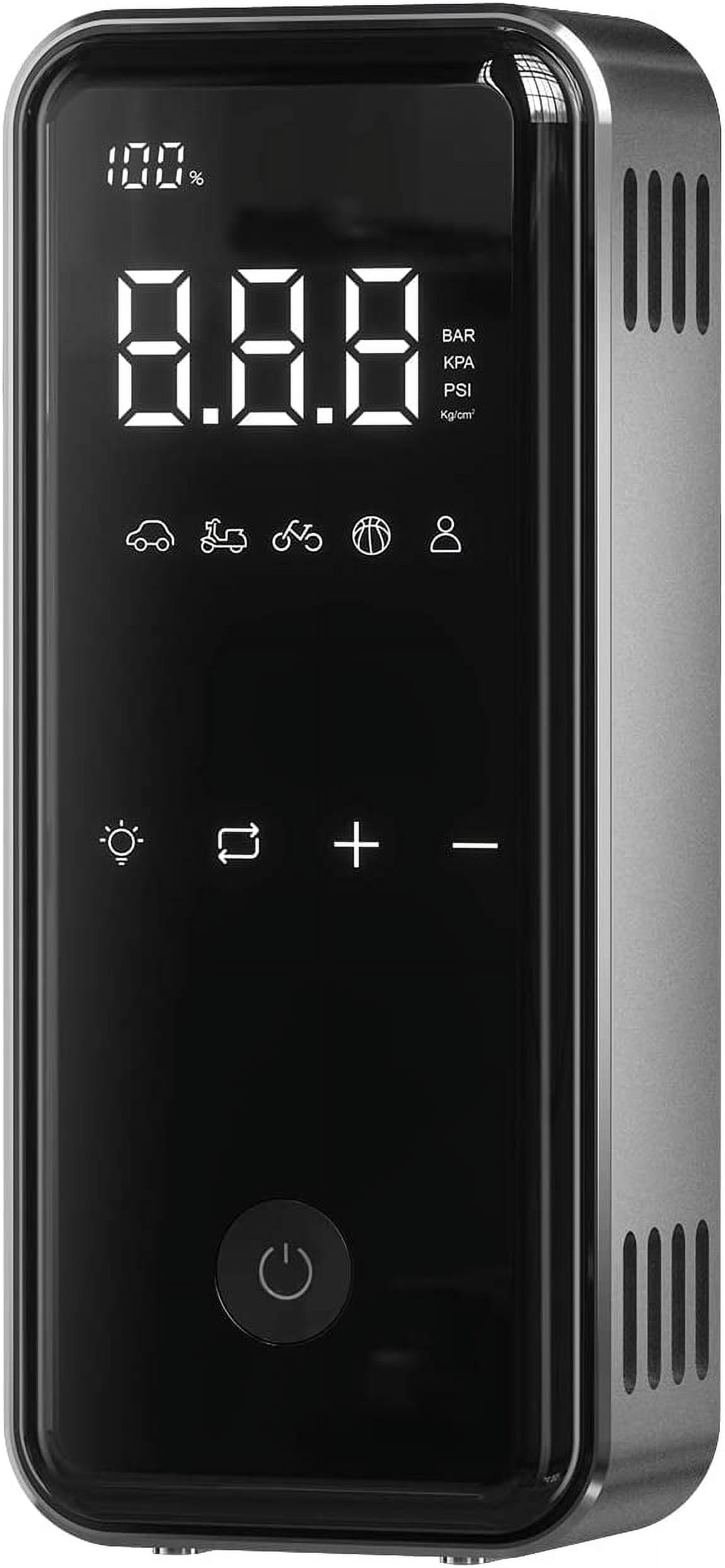 Denvix Tire Inflator Deluxe Package, 2X Faster, 15000mAh, 45W Fast Charging