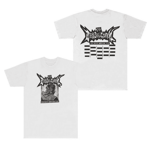 Denzel Curry Merch T-Shirt 2024 North America Tour Tee Men Women T Shirts Short Sleeves Top