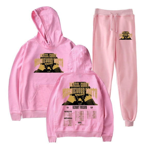 Denzel Curry 2025 World Tour Sweatsuit Casual Hoodies Jogger Pants Unisex Sweatpant Sets